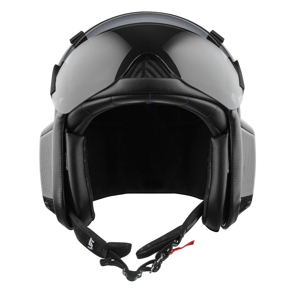 AV-1 KOR With Visor - Carbon Fiber Gloss - LIFT Aviation