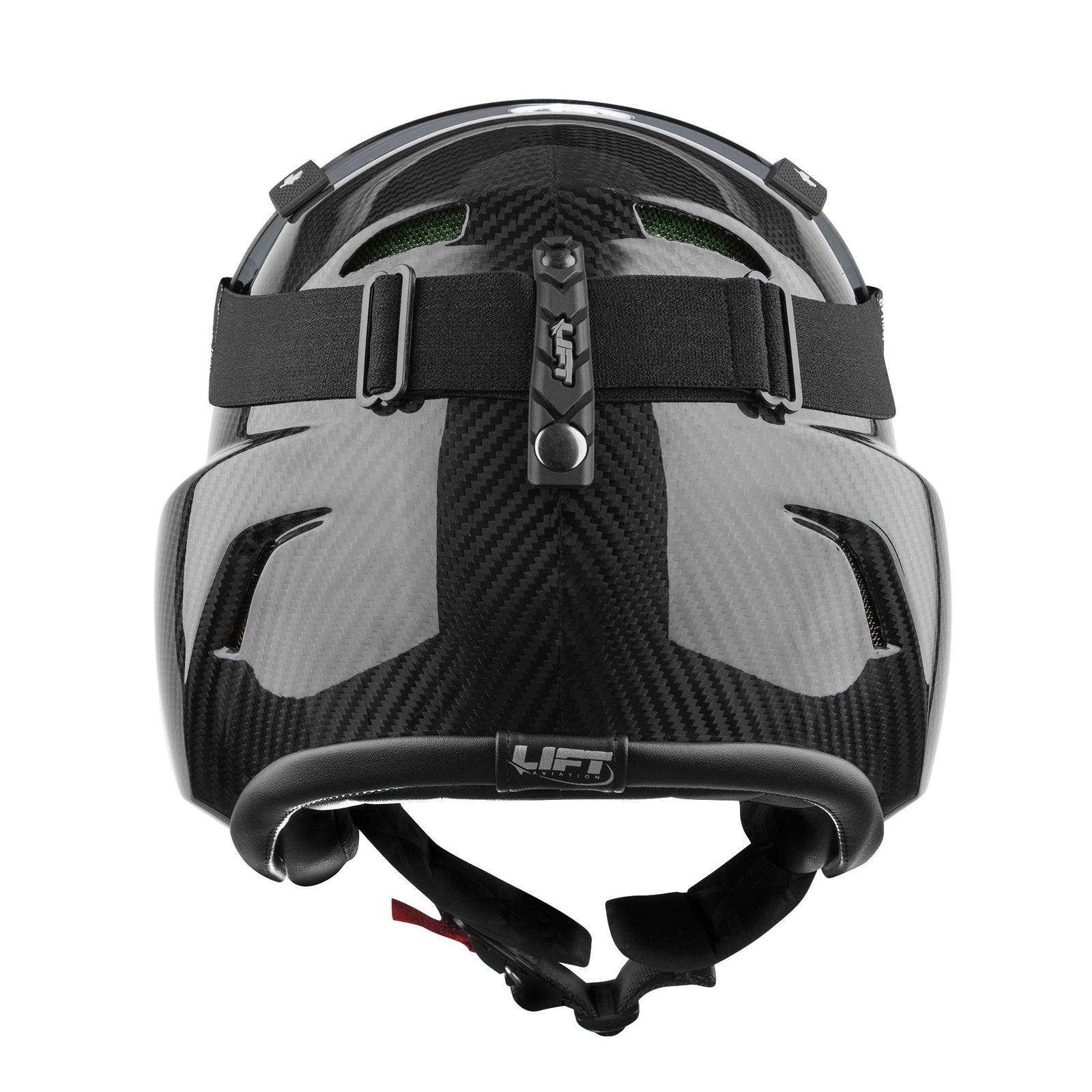 AV-1 KOR With Visor - Carbon Fiber Gloss - LIFT Aviation