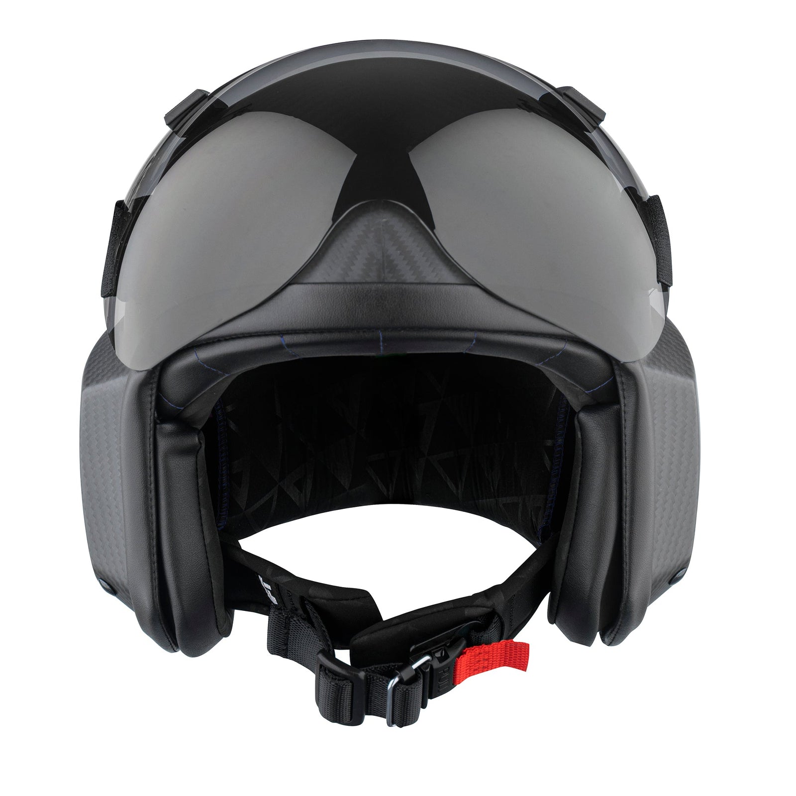 AV-1 KOR With Visor - Carbon Fiber Matte - LIFT Aviation