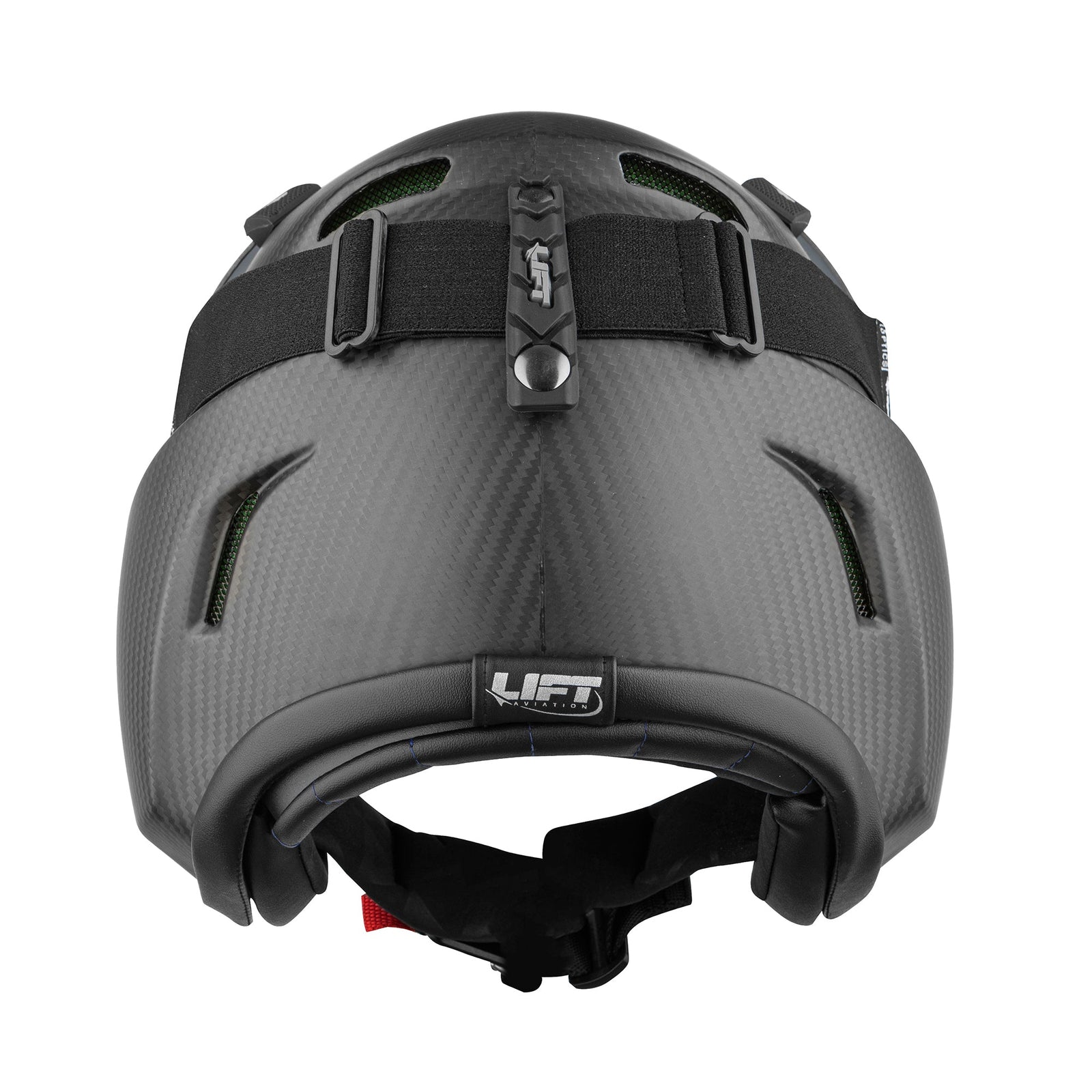 AV-1 KOR With Visor - Carbon Fiber Matte - LIFT Aviation