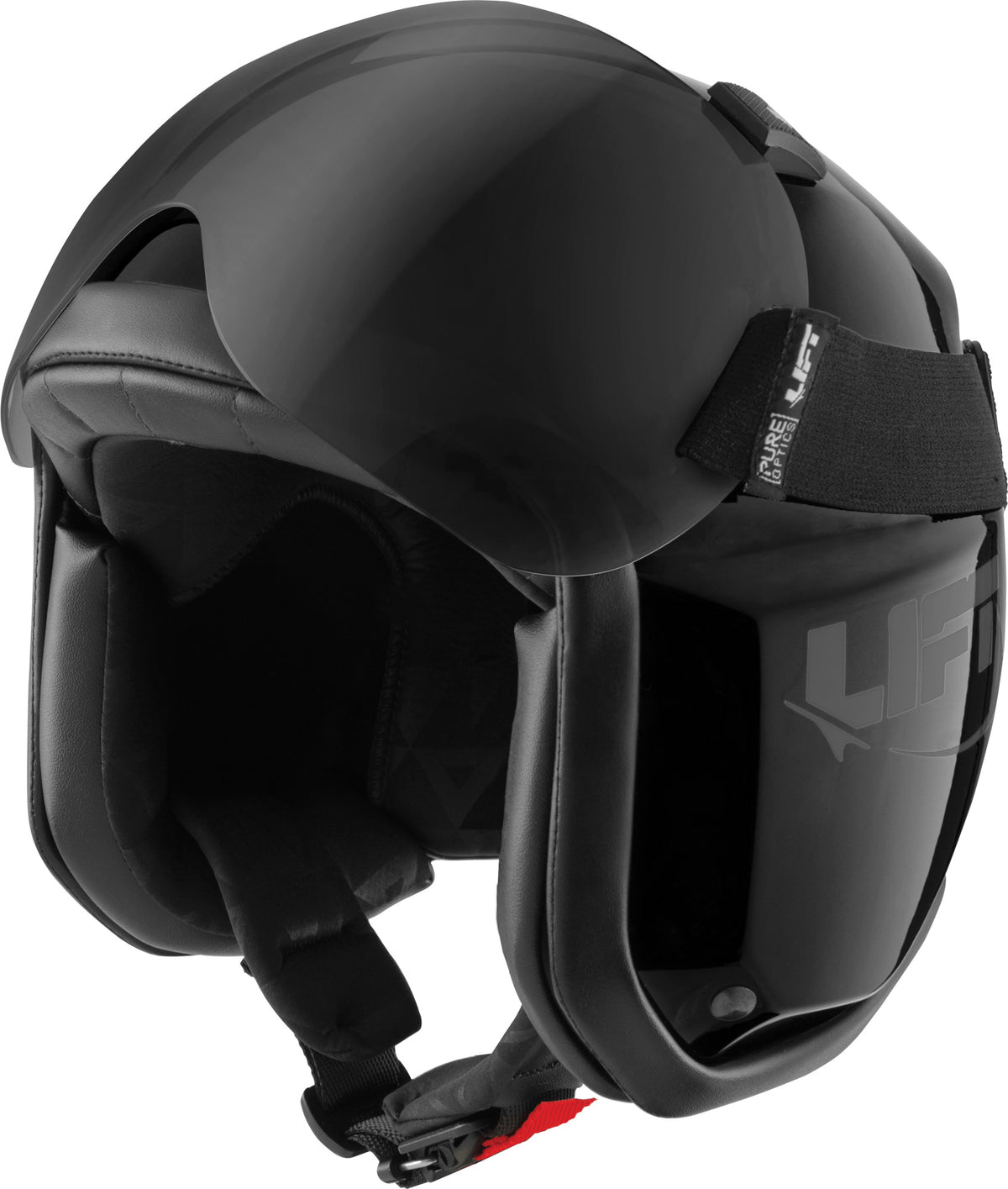 AV-1 KOR With Visor - Black - LIFT Aviation