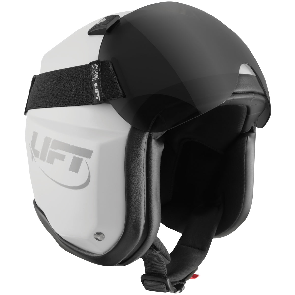 AV-1 KOR With Visor - Matte White - LIFT Aviation