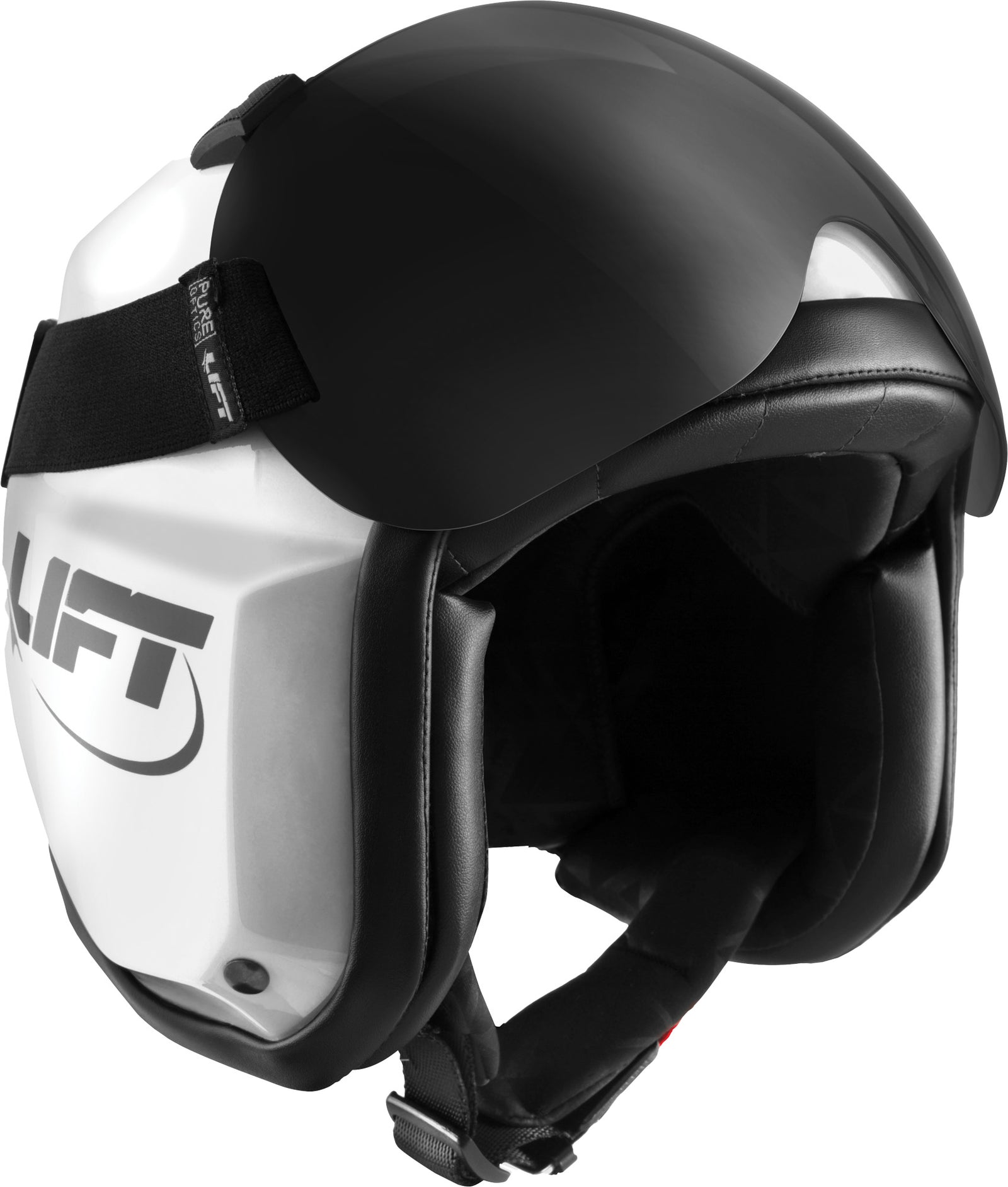 AV-1 KOR With Visor - Gloss White - LIFT Aviation