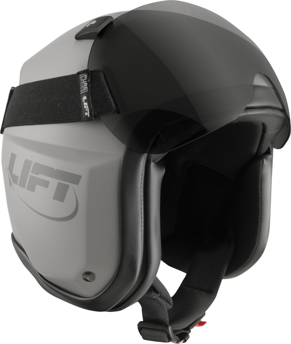 AV-1 KOR With Visor - Matte Grey - LIFT Aviation