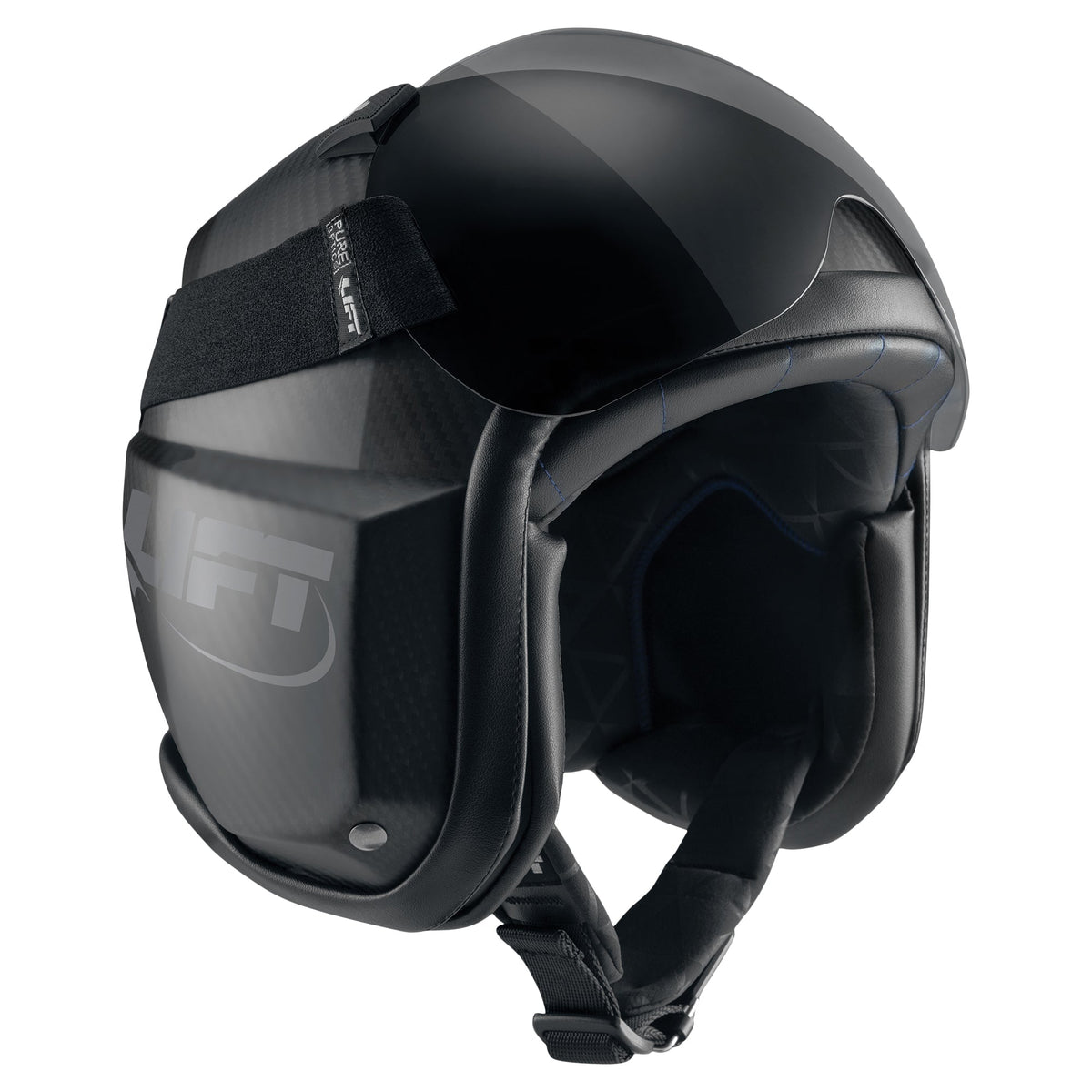 AV-1 KOR With Visor - Carbon Fiber Gloss - LIFT Aviation