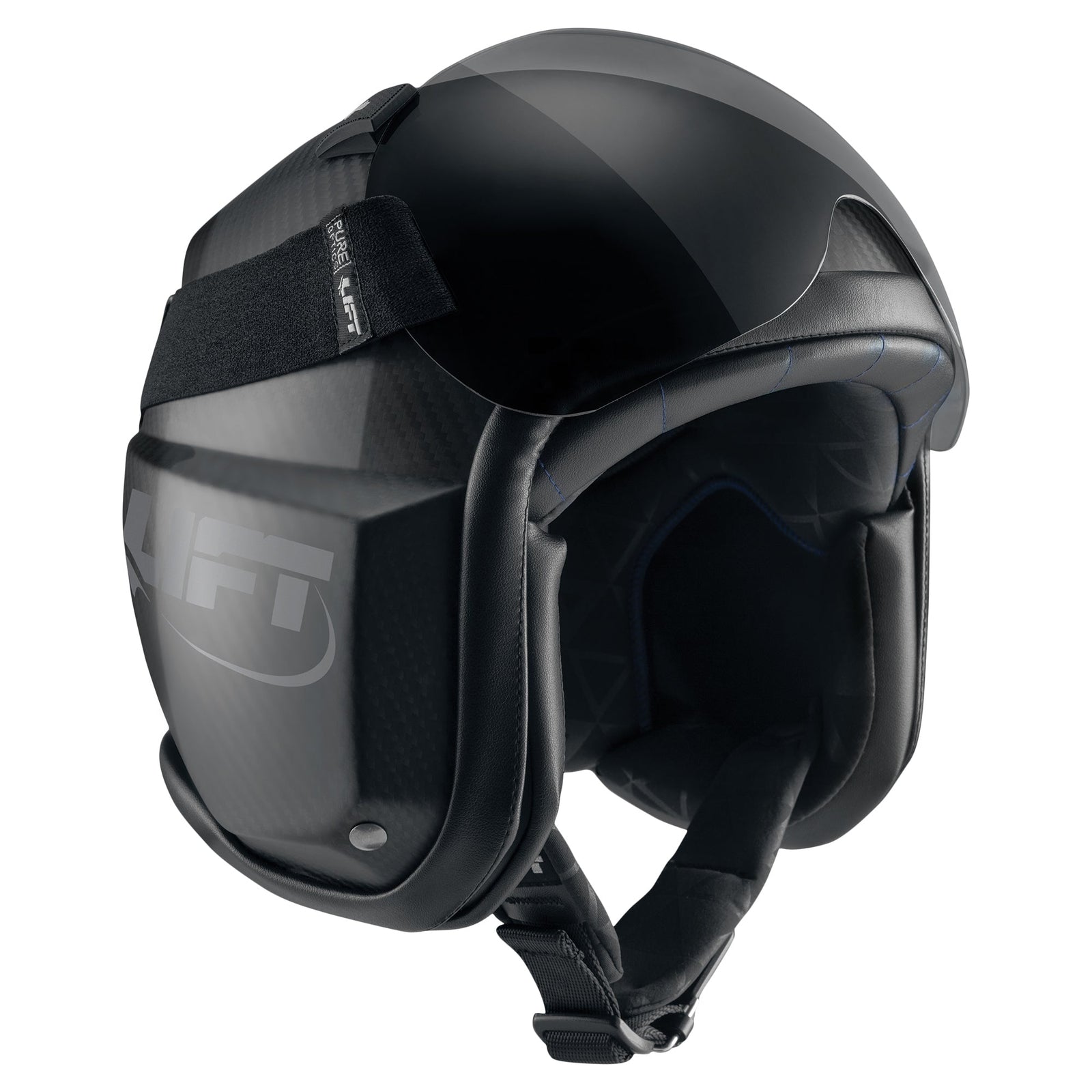 AV-1 KOR With Visor - Carbon Fiber Gloss - LIFT Aviation