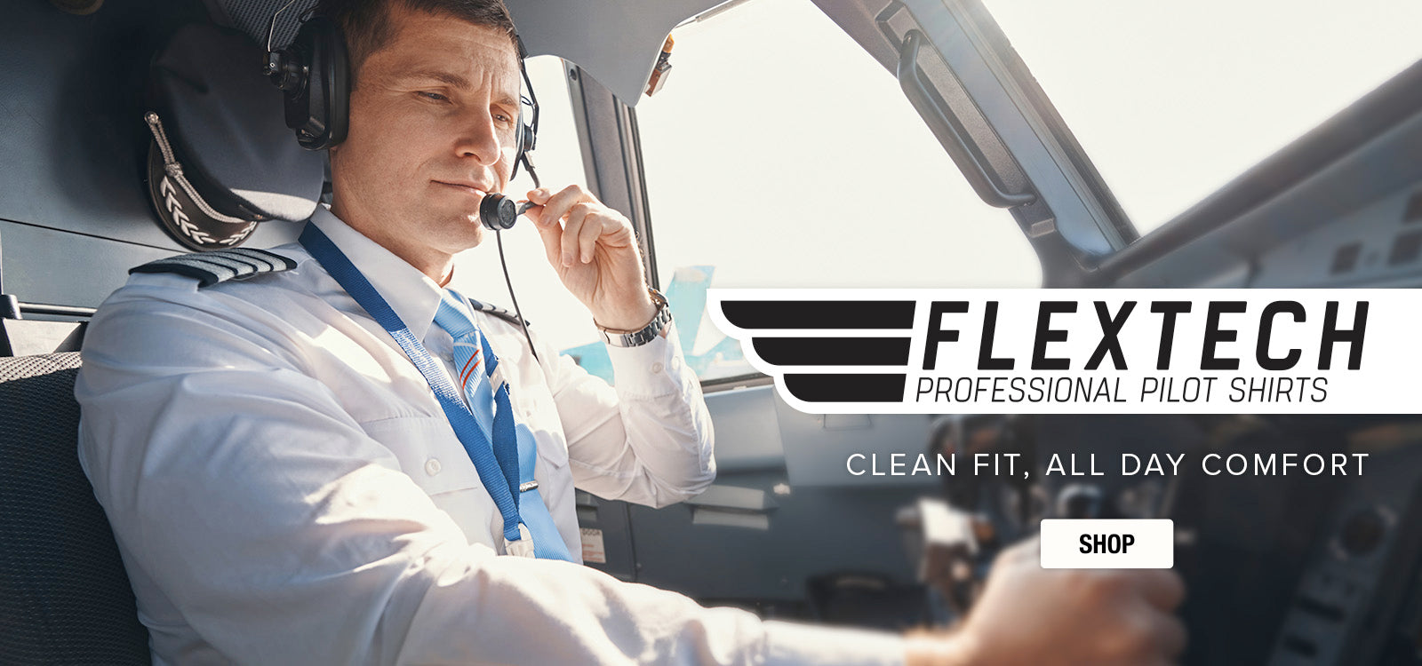 Flextech Professional Pilot Shirts