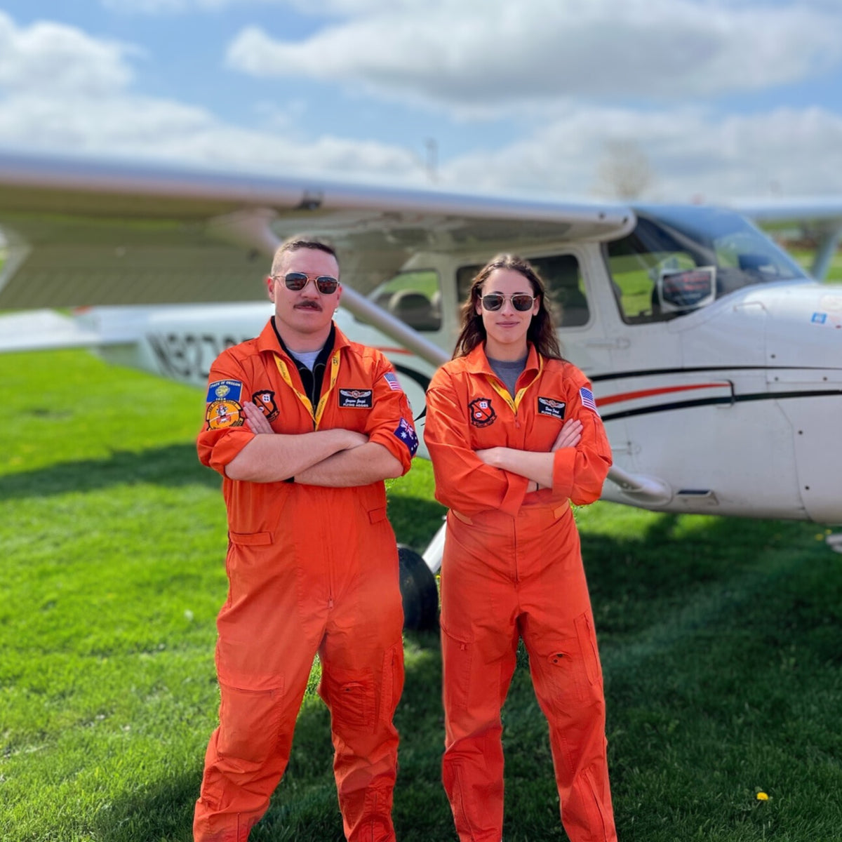 Tanium AVX Aviator Sunglasses - Silver - LIFT Aviation