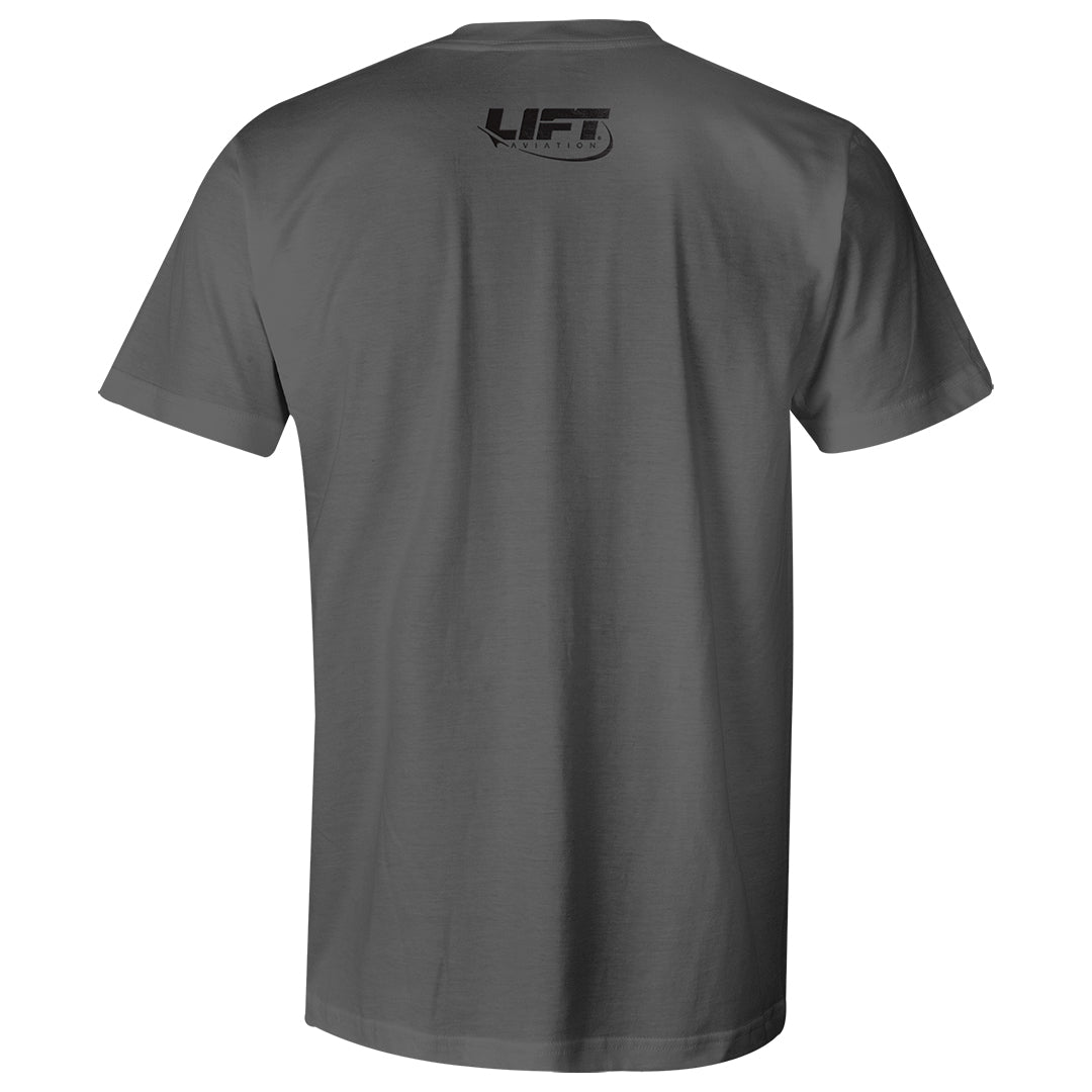 Corporate Tee - Grey - LIFT Aviation