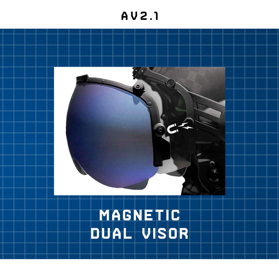 AV-2.1 KOR Fixed Wing Helmet - Customizable