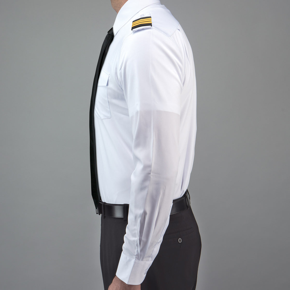 Flextech - Professional Pilot Shirt Long Sleeve Winged - LIFT Aviation