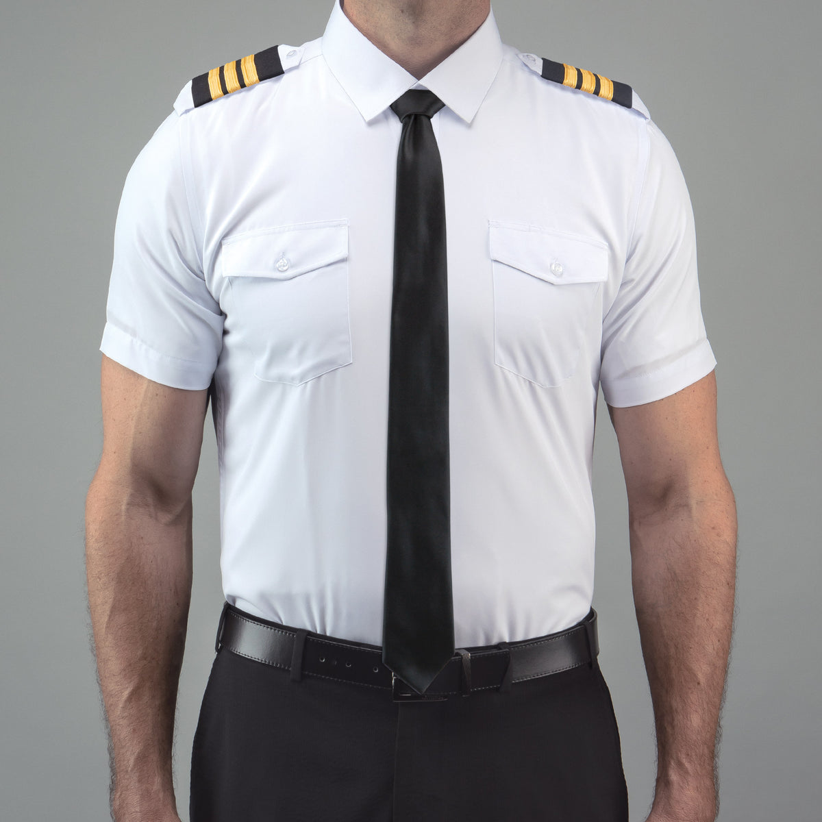 Professional Pilot Shirt Short Sleeve Winged - LIFT Aviation
