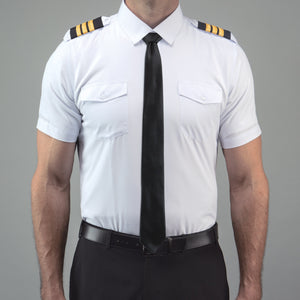 Flextech - Professional Pilot Shirt Short Sleeve Winged - LIFT Aviation