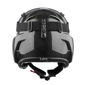 AV-1 KOR With Visor - Carbon Fiber Gloss - LIFT Aviation