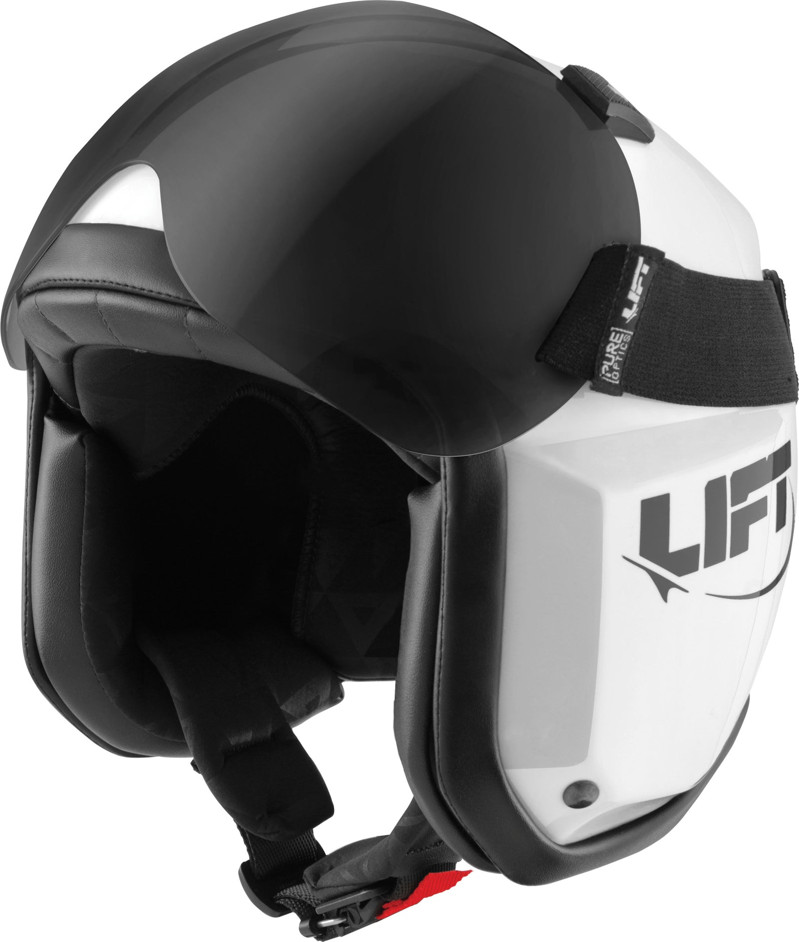 AV-1 KOR With Visor - Gloss White - LIFT Aviation