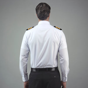 Flextech - Professional Pilot Shirt Long Sleeve Winged - LIFT Aviation